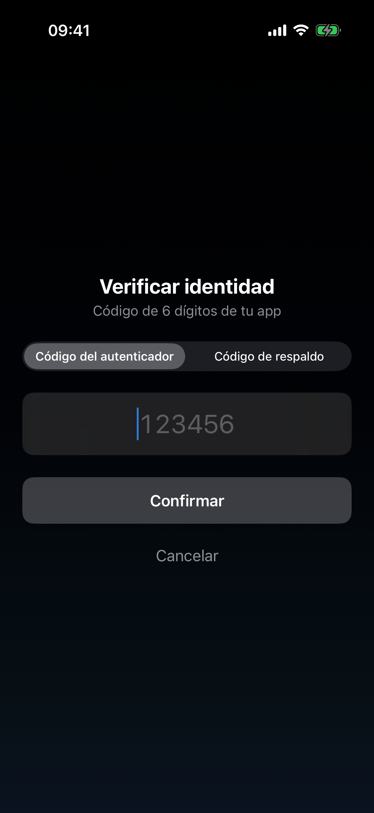 Inicio de sesión con doble factor