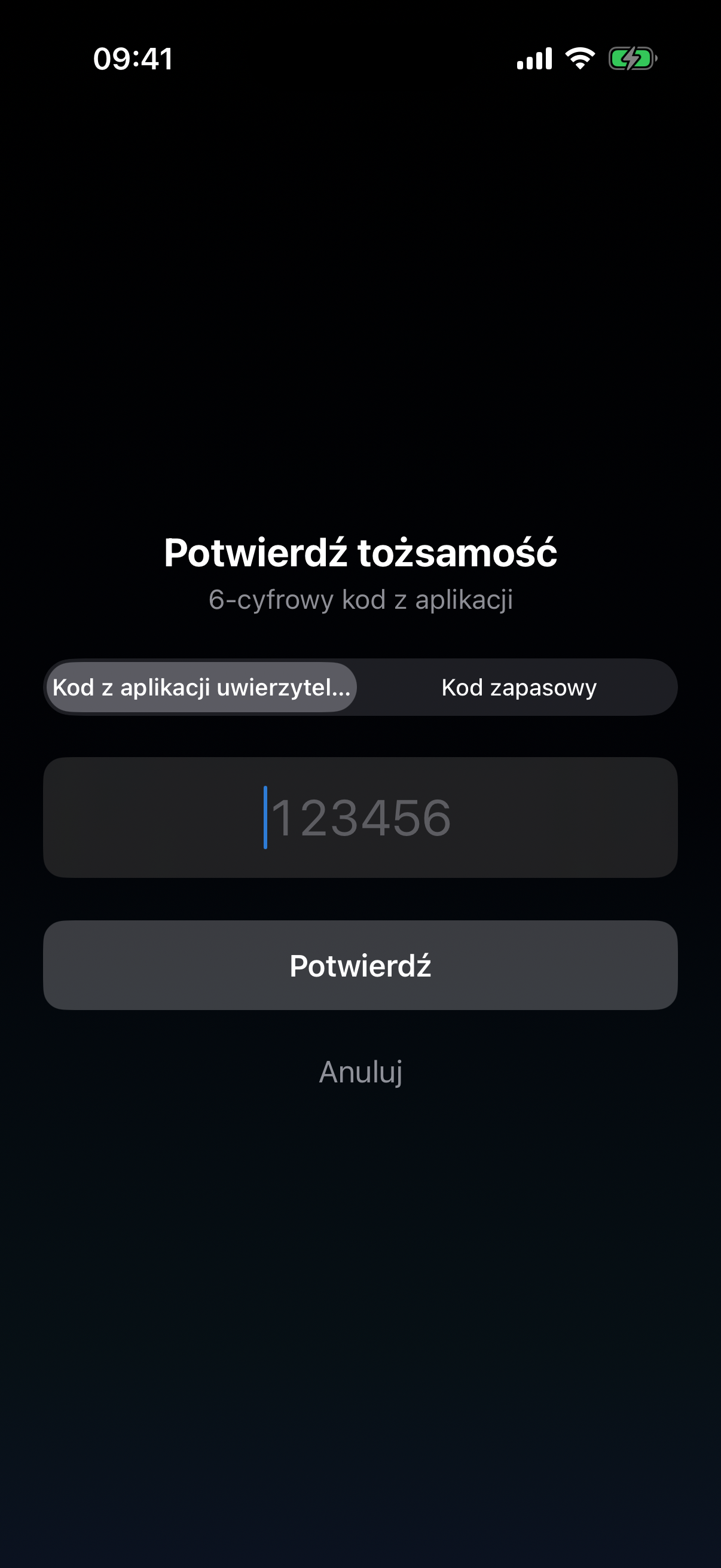 Logowanie z dwuskładnikowym